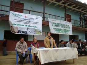 ESCAES concluye 6 años de intervención en 8 comunidades de la Microcuenca del Chotano – Cutervo