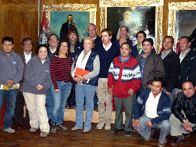 Visita Delegación Xunta de Galicia y Ayuda en Acción
