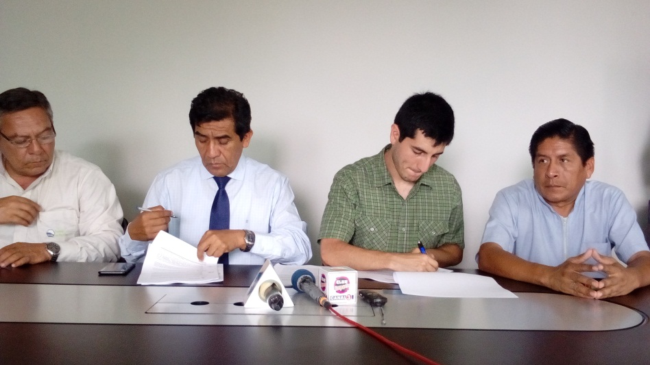 Firma del Contrato para la REPARACIÓN INTEGRAL DE LA CÁMARA HIPERBÁRICA – Sechura