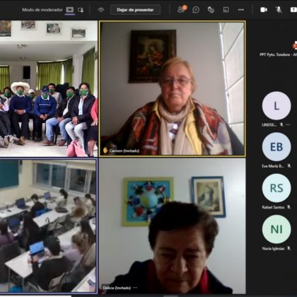 Manos Unidas promueve un encuentro por videoconferencia con ESCAES en Perú y la Universidad de Córdoba