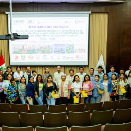 ESCAES y Fundación Promoción Social (FPS) presentan los resultados del proyecto de desarrollo económico inclusivo en el litoral de Sechura, Piura – Perú