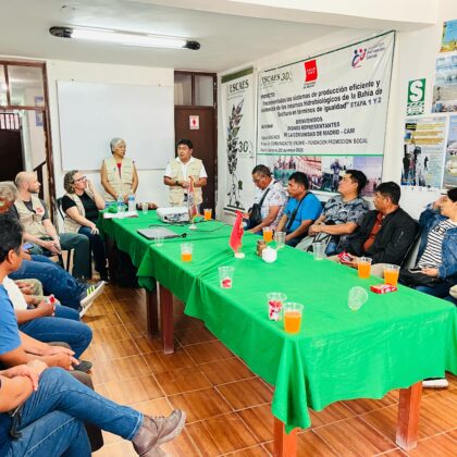 ESCAES, COMUNIDAD DE MADRID (CAM) Y PROMOCIÓN SOCIAL (FPS) TRABAJANDO JUNTOS PARA UNA PRODUCCIÓN EFICIENTE Y SOSTENIBLE DE LOS RECURSOS HIDROBIOLÓGICOS EN LA BAHÍA DE SECHURA